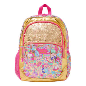 Smiggle Annual gold sequins Large Schoolbags