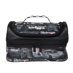 Black sports car number Double Decker Lunchbox