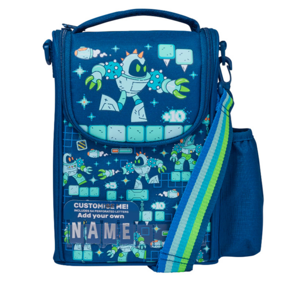 Blue Blind Crab Lunchbox With Strap