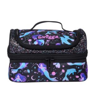 Black Moon Mermaid Double Decker Lunchbox