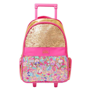 Annual gold sequins Trolley Backpack