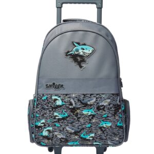 Gray fanged shark Trolley Backpack