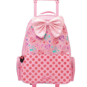 Smiggle Pink Minnie Trolley Backpack