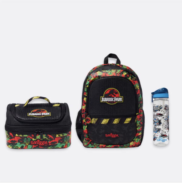 Smiggle Jurassic dinosaurs 3 Piece Essential Bundle