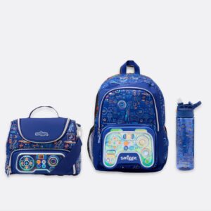Blue Transparent Game Controller 3 Piece Essential Bundle