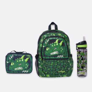 Smiggle Green Dragon 3 Piece Essential Bundle