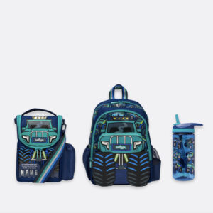 Smiggle Blue truck 3 Piece Essential Bundle