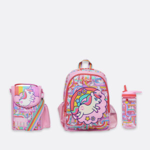 Smiggle Pink Maze Ponies 3 Piece Essential Bundle