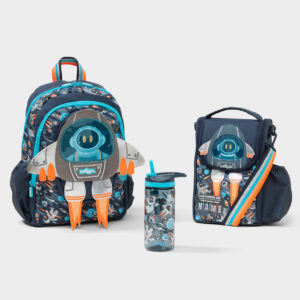 Blue spaceship astronaut 3 Piece Essential Bundle