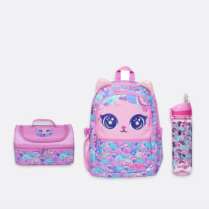 Smiggle Pink Shell Cat 3 Piece Essential Bundle