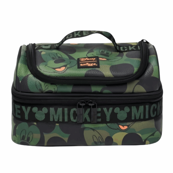 Smiggle Green Mickey Double Decker Lunchbox
