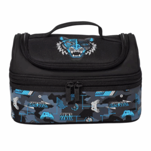 Smiggle Tiger Head Brain Double Decker Lunchbox