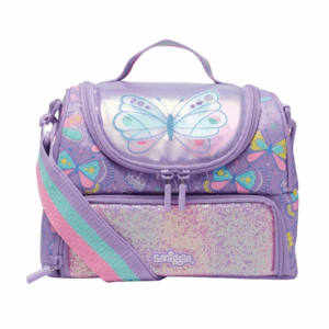 Smiggle Butterflies Double Decker Lunchbox
