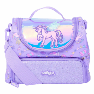 Purple laser unicorn Double Decker Lunchbox