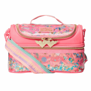 Smiggle Orange-pink unicorn Double Decker Lunchbox