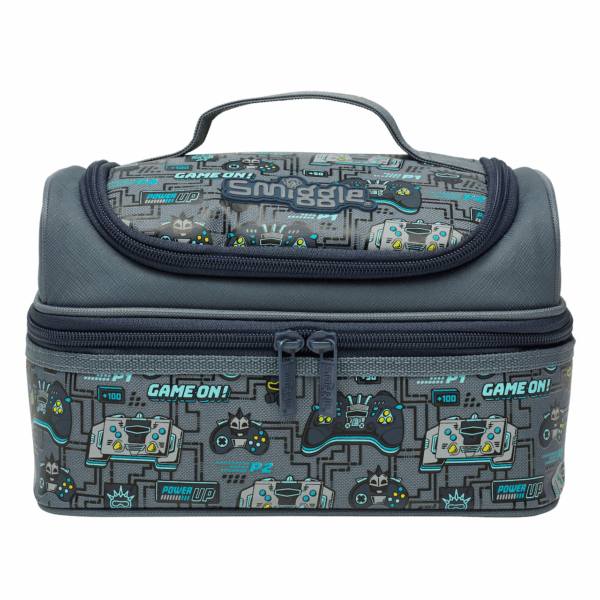 The Gray Game Machine Double Decker Lunchbox