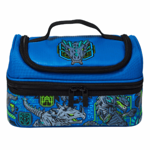 Blue Mechanical Tyrannosaurus rex Double Decker Lunchbox