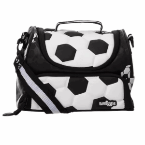 Smiggle White football Double Decker Lunchbox