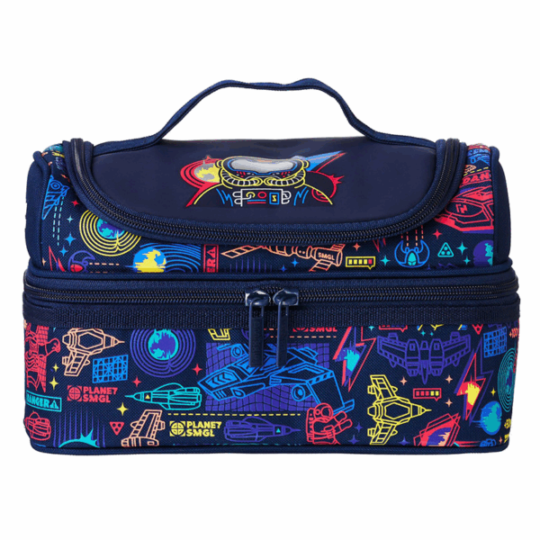Smiggle Astronaut Double Decker Lunchbox