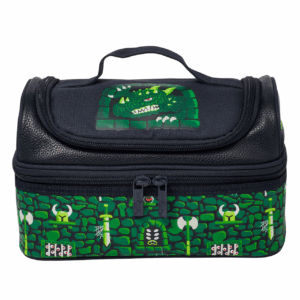 Smiggle The Green t-rex  Double Decker Lunchbox