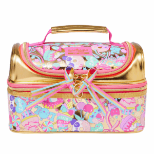 Smiggle Annual gold sequins  Double Decker Lunchbox