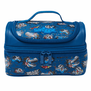 Smiggle Navy Fly High  Double Decker Lunchbox