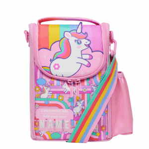 The pink labyrinth unicorn Lunchbox With Strap
