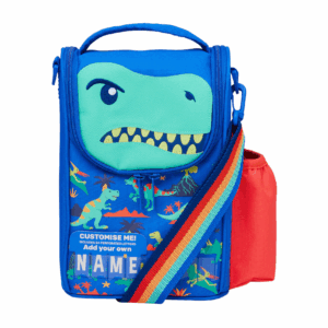 Lake Blue Dinosaurs Lunchbox With Strap
