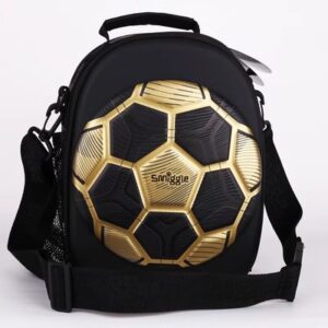Smiggle Annual football Hardtop Lunchbox With Strap