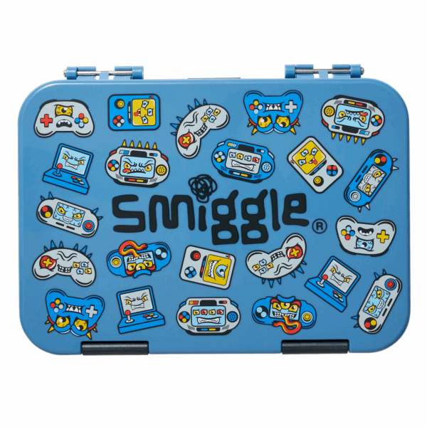 The Blue Crazy Game Machine Large Bento Lunchbox