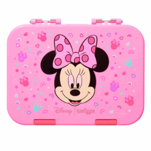 Smiggle Pink Minnie Large Bento Lunchbox