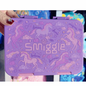Purple clouds unicorn Large Bento Lunchbox