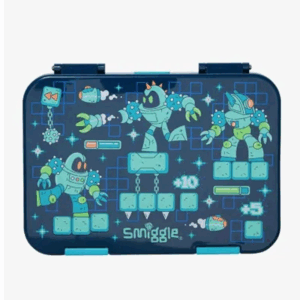 Smiggle Blue crab Large Bento Lunchbox