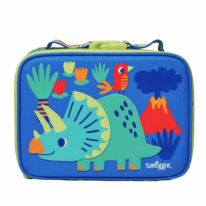 Baby Blue Dinosaur Tiny Square Lunchbox