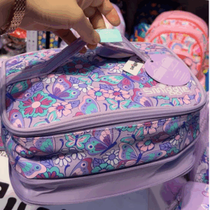 Unicorn with purple flowers Tiny Square Lunchbox
