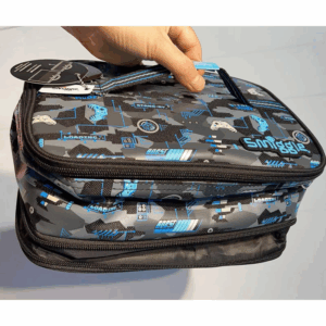 Smiggle Tiger Head Brain Tiny Square Lunchbox
