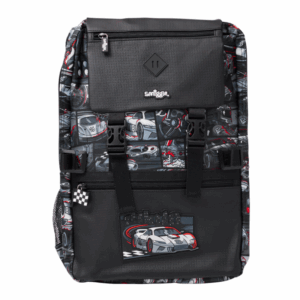 Black sports car number Attach Foldover Bag