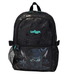 Smiggle Black Ninja Large Schoolbags