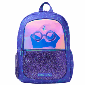 Smiggle Purple Eyes Large Schoolbags