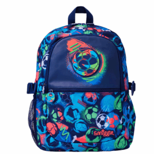 Smiggle Blue Fireball Large Schoolbags
