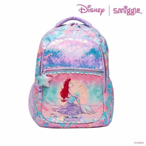 Smiggle Little Mermaid Large Schoolbags