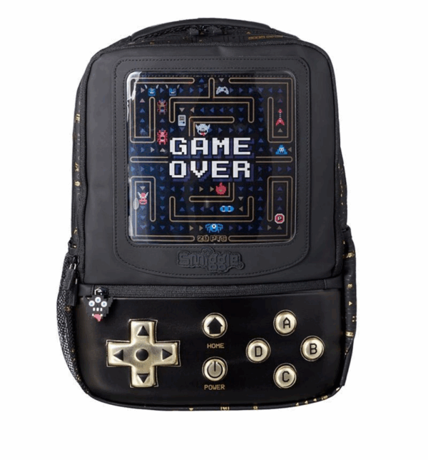 Smiggle Golden video game Large Schoolbags