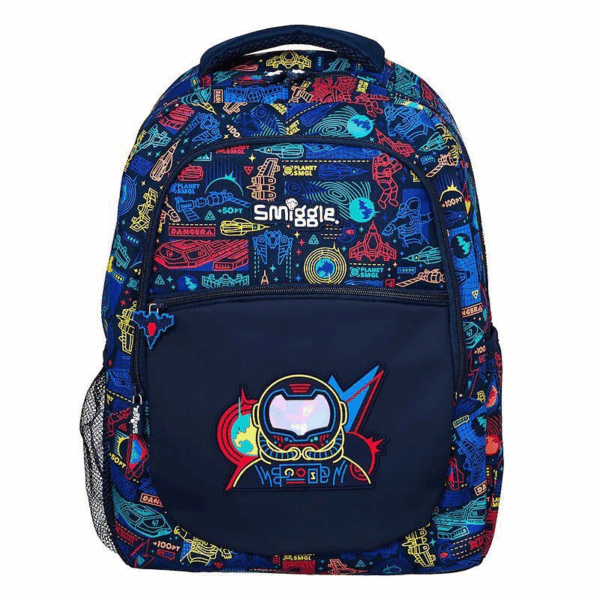 Smiggle The blue astronaut Large Schoolbags