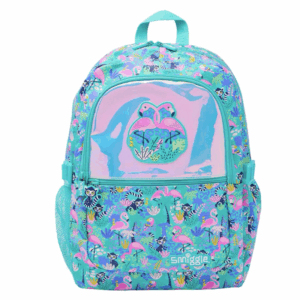 Smiggle Green Flamingo Large Schoolbags