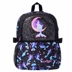 Smiggle Black Moon Mermaid Large Schoolbags