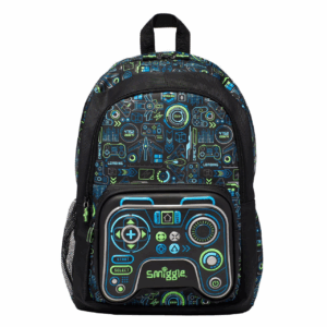 Smiggle Black game controller Large Schoolbags