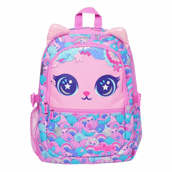 Smiggle Pink shell catfish Large Schoolbags