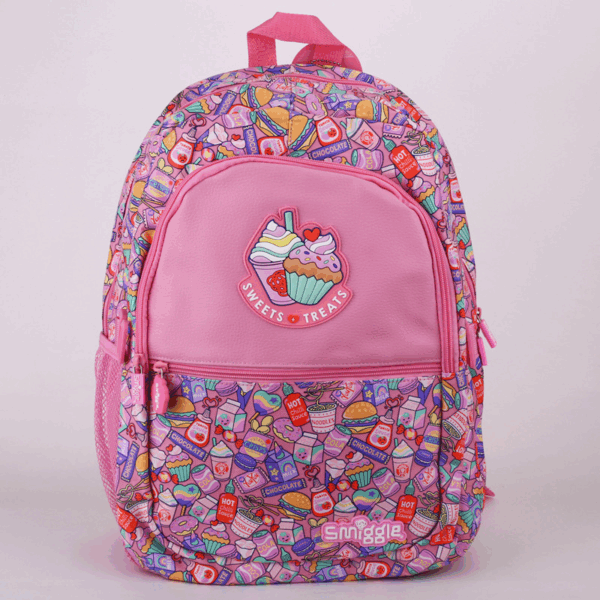 Smiggle Pink cake Large Schoolbags