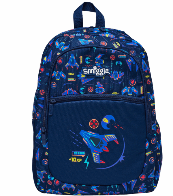 Smiggle Blue plane Large Schoolbags