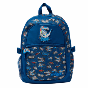 Smiggle Blue Tyrannosaurus Rex Large Schoolbags